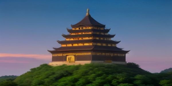 傍晚黄金时段户外国产自拍，暖橙色阳光斜射，背景有城市轮廓，画面氛围感强烈
